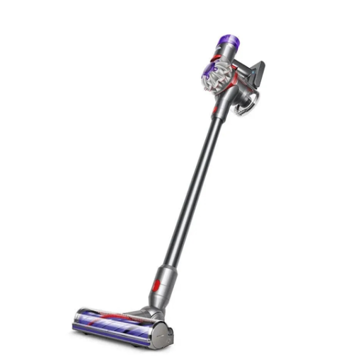 Пылесос вертикальный Dyson V8 SV25 Absolute (394483-01), серебристый/никель