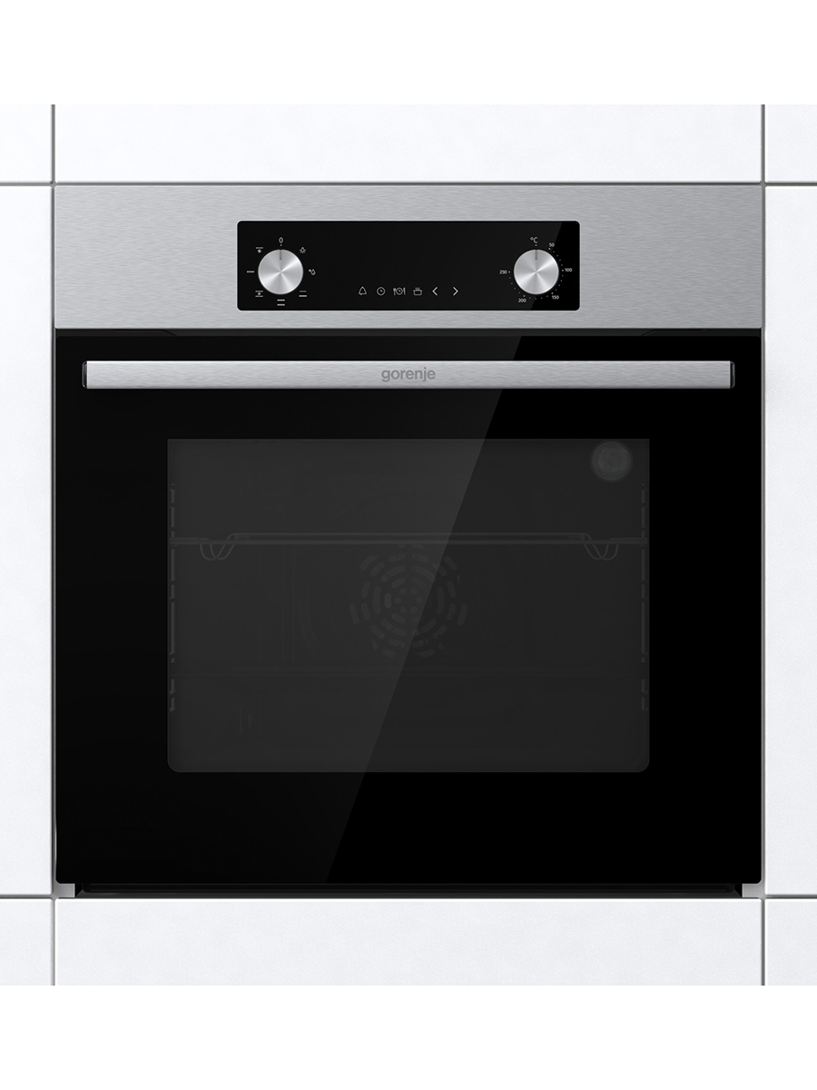 Духовой шкаф электрический Gorenje BO6635E01X, черный