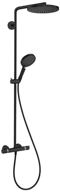Душевая стойка Hansgrohe Raindance Select S Showerpipe 240 1jet P 27633670 (с термостатом), черный