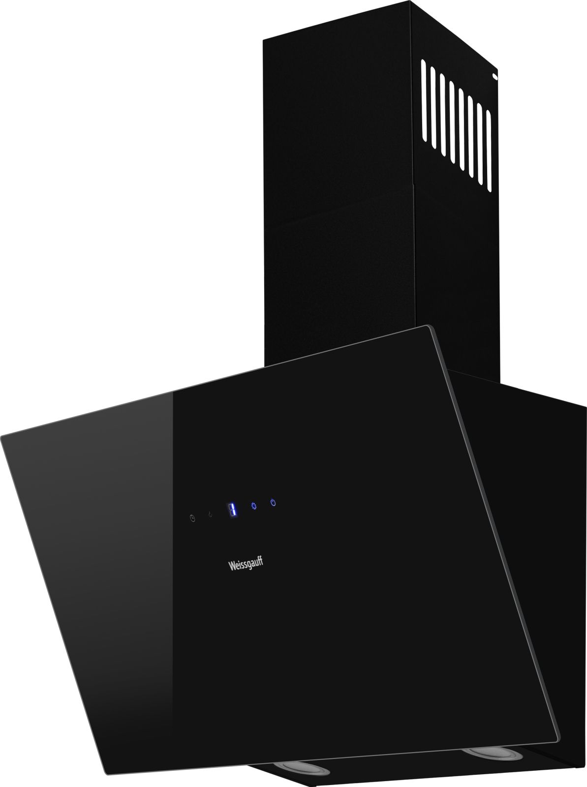 Вытяжка наклонная Weissgauff Zibal 60 BL Sensor, черный
