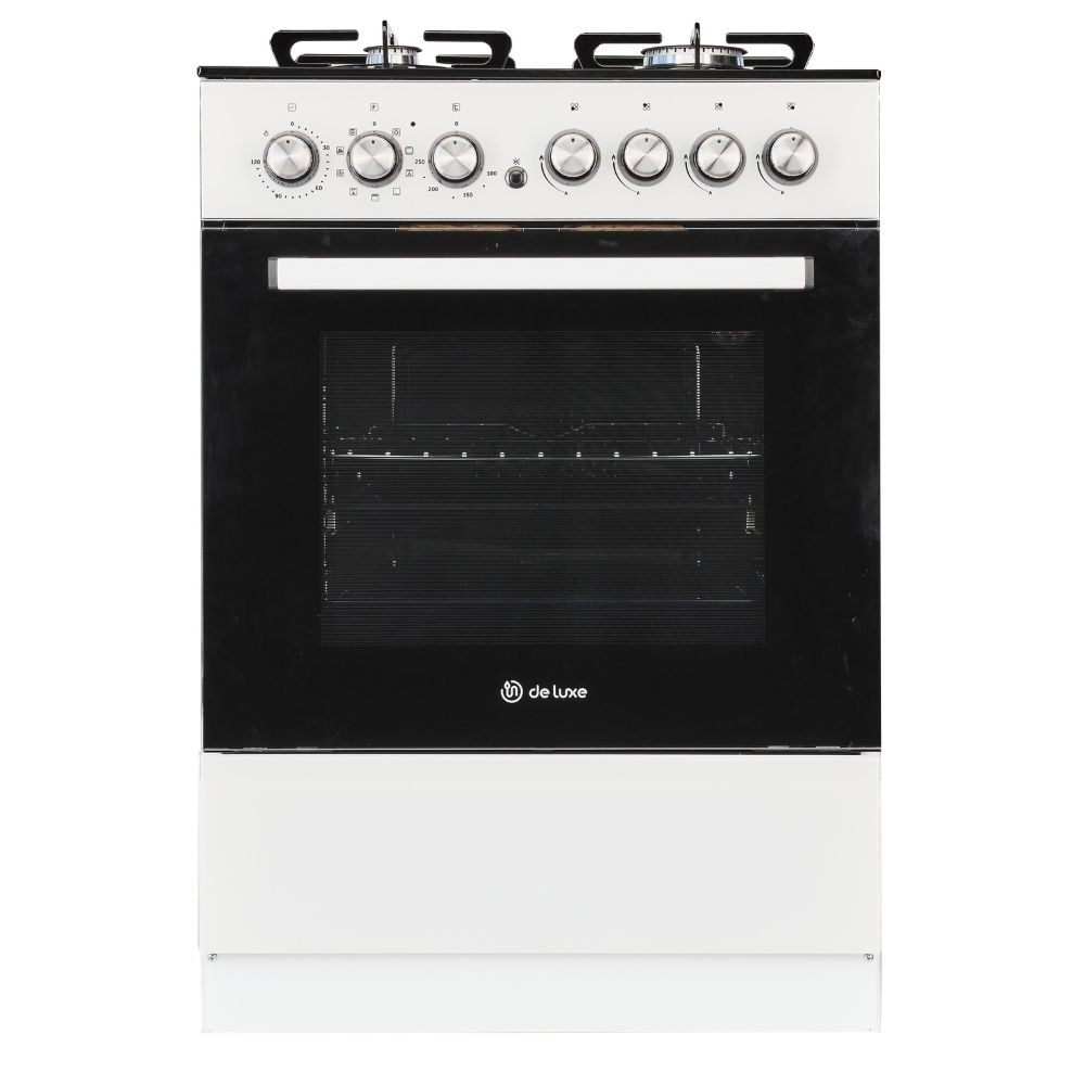 Плита комбинированная De Luxe 606040.00гэ, белый