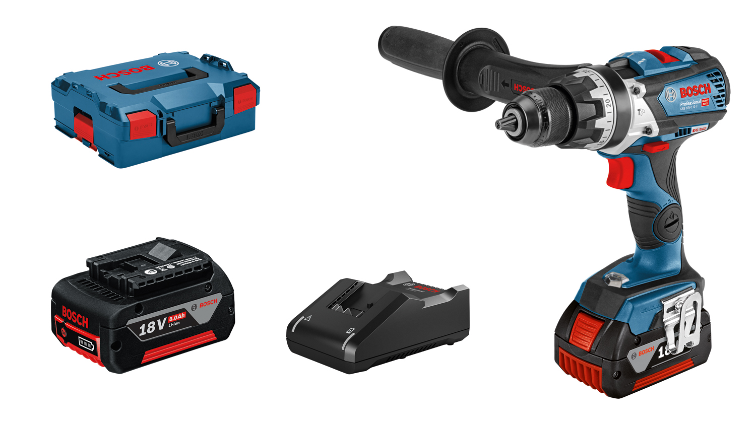 Шуруповерт аккумуляторный BOSCH GSR 18V-110 C
