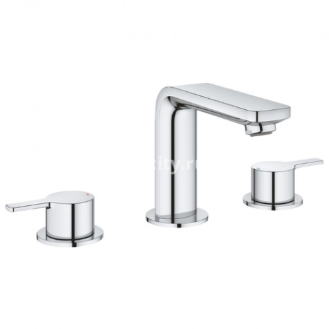 Смеситель для раковины умывальника Grohe Lineare 20304001 двухрычажный встраиваемый