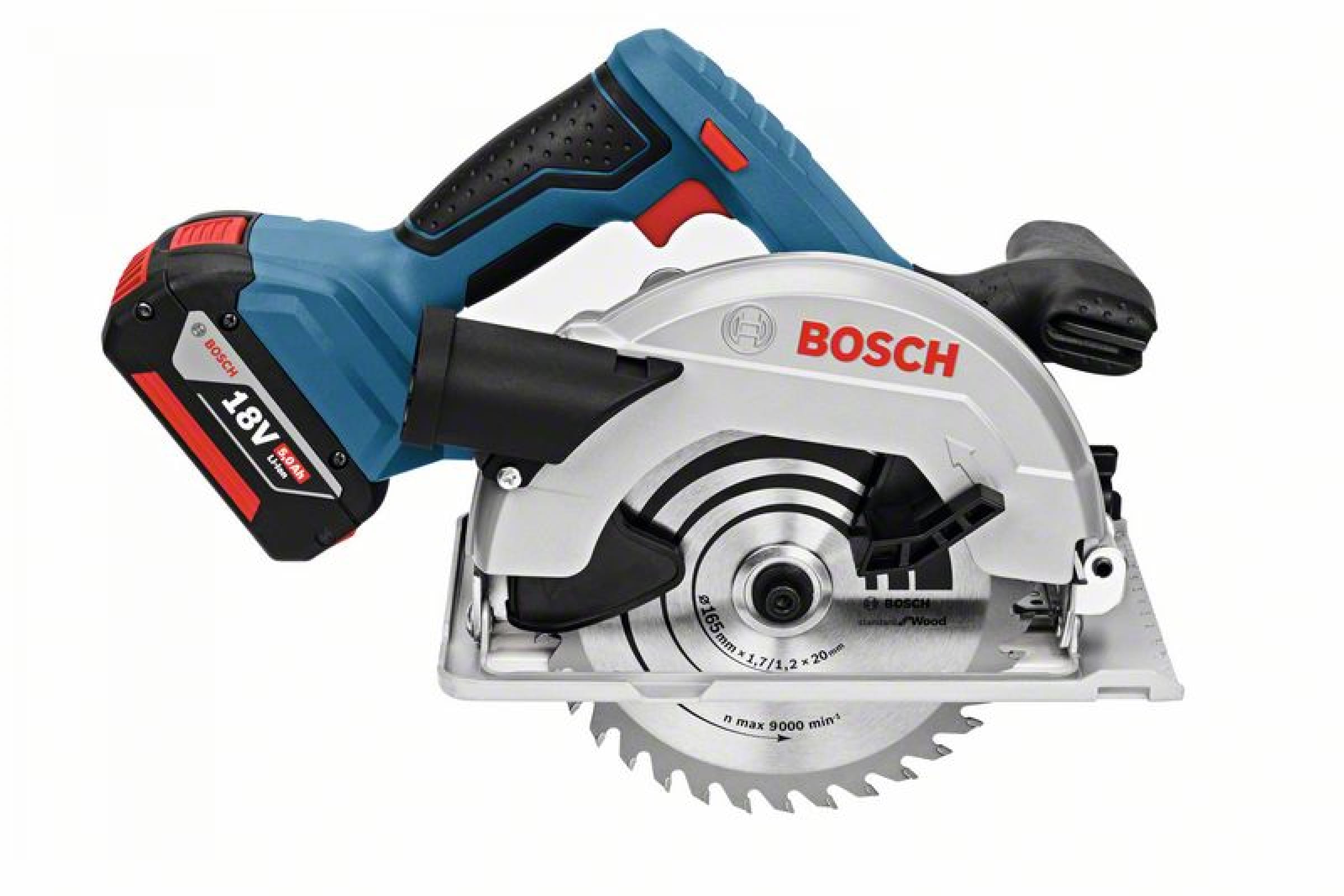 Пила циркулярная аккумуляторная Bosch GKS 18V-57 0615990M42