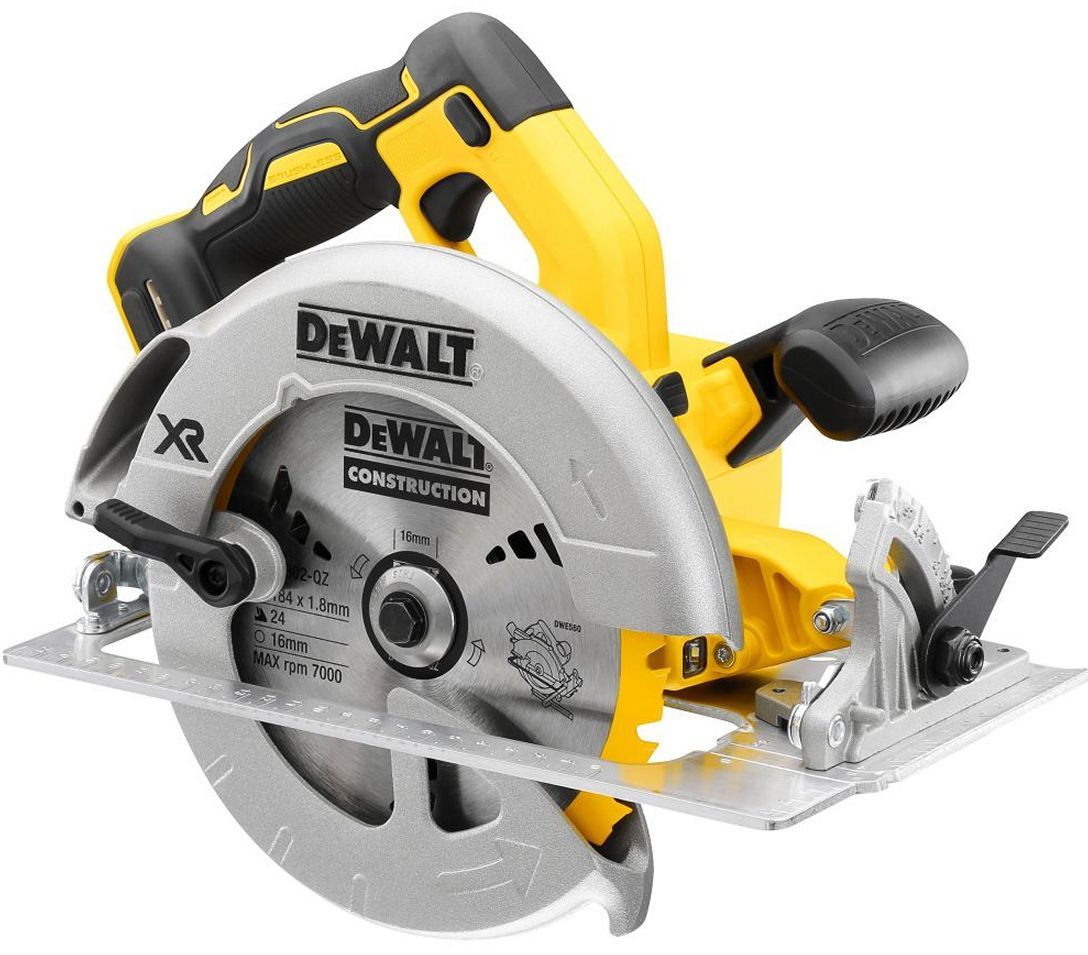 Пила циркулярная (дисковая) аккумуляторная DeWALT DCS570P2-QW (кейс, с 2 АКБ и ЗУ)