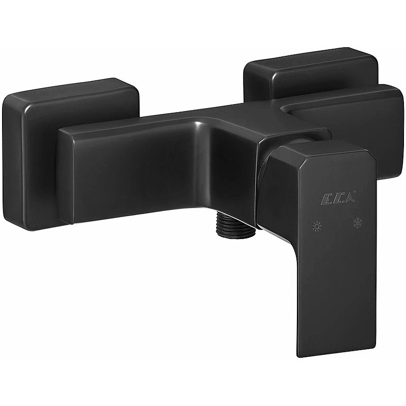 Смеситель для душа E.C.A. Tiera 102154024C1EX, матовый черный