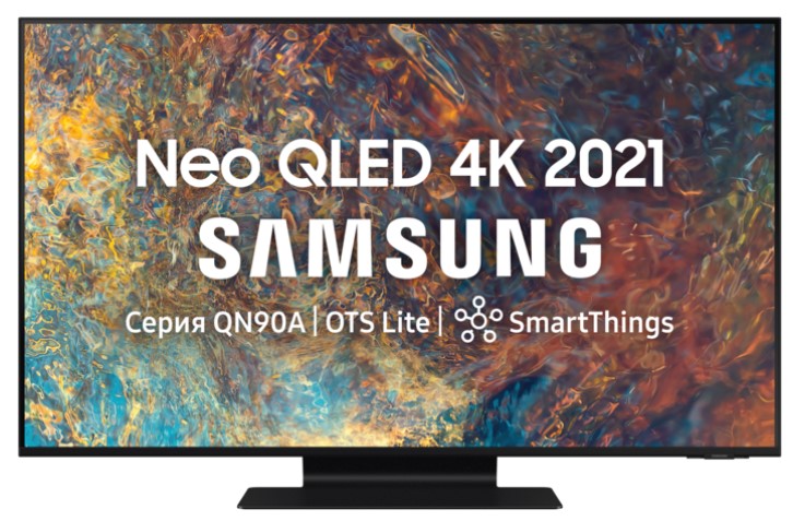 Телевизор Samsung QE50QN90AAU QLED, HDR (2021)