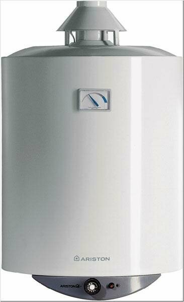 Водонагреватель накопительный газовый Ariston SUPERSGA 100 R, белый