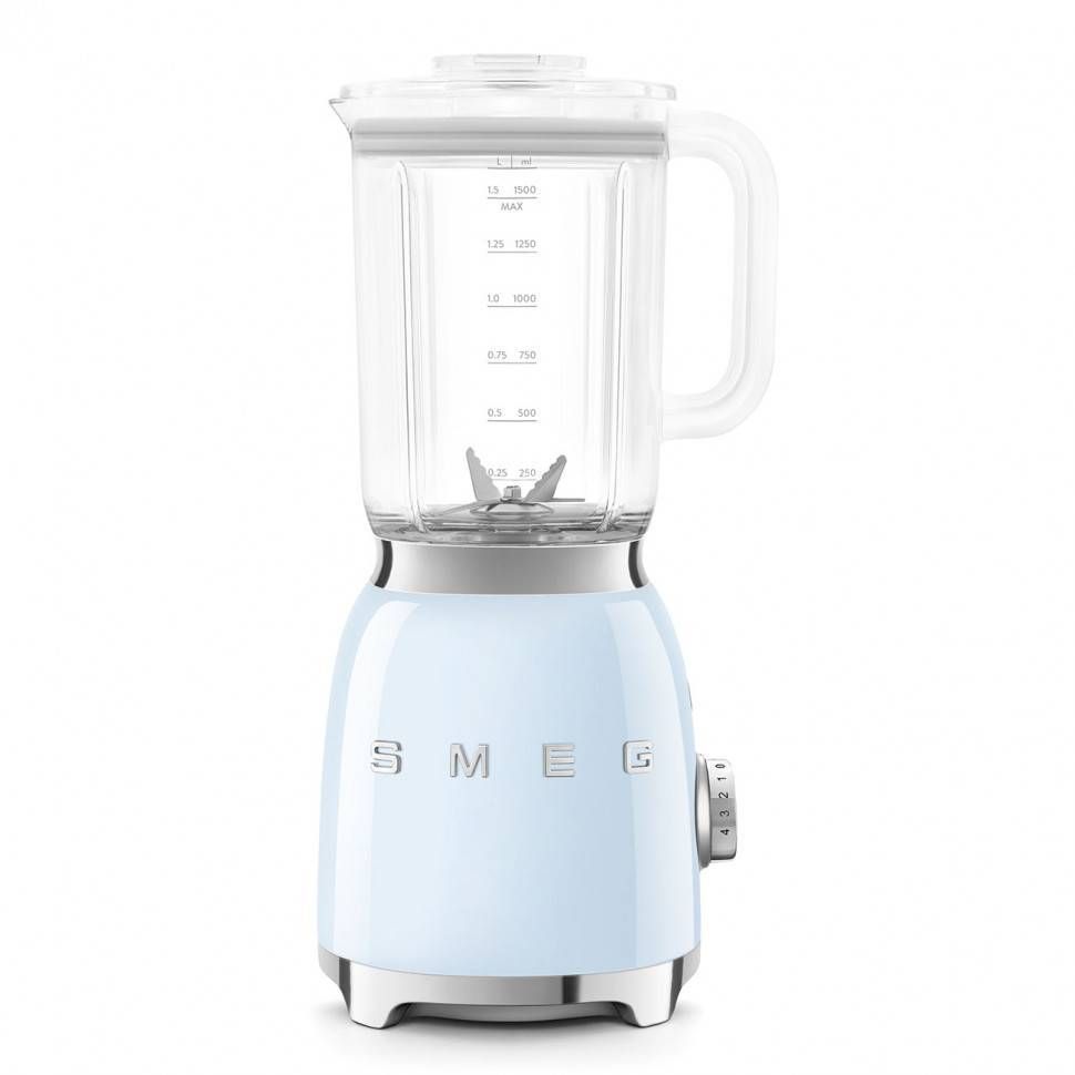 Блендер настольный Smeg BLF03PBEU, голубой