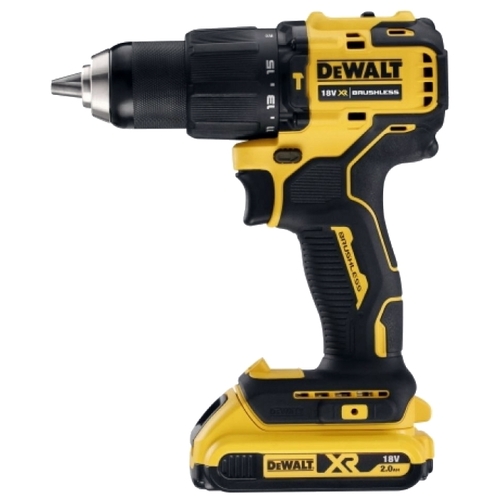 Дрель-шуруповерт ударная аккумуляторная DeWALT DCD709S2T Li-Ion 1.5 А·ч 18 В х2 кейс TSTAK 65 Н·м