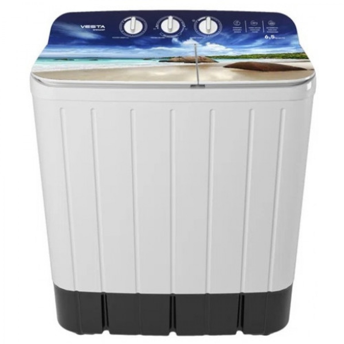 Стиральная машина VESTA WMG50P Water 01, белый