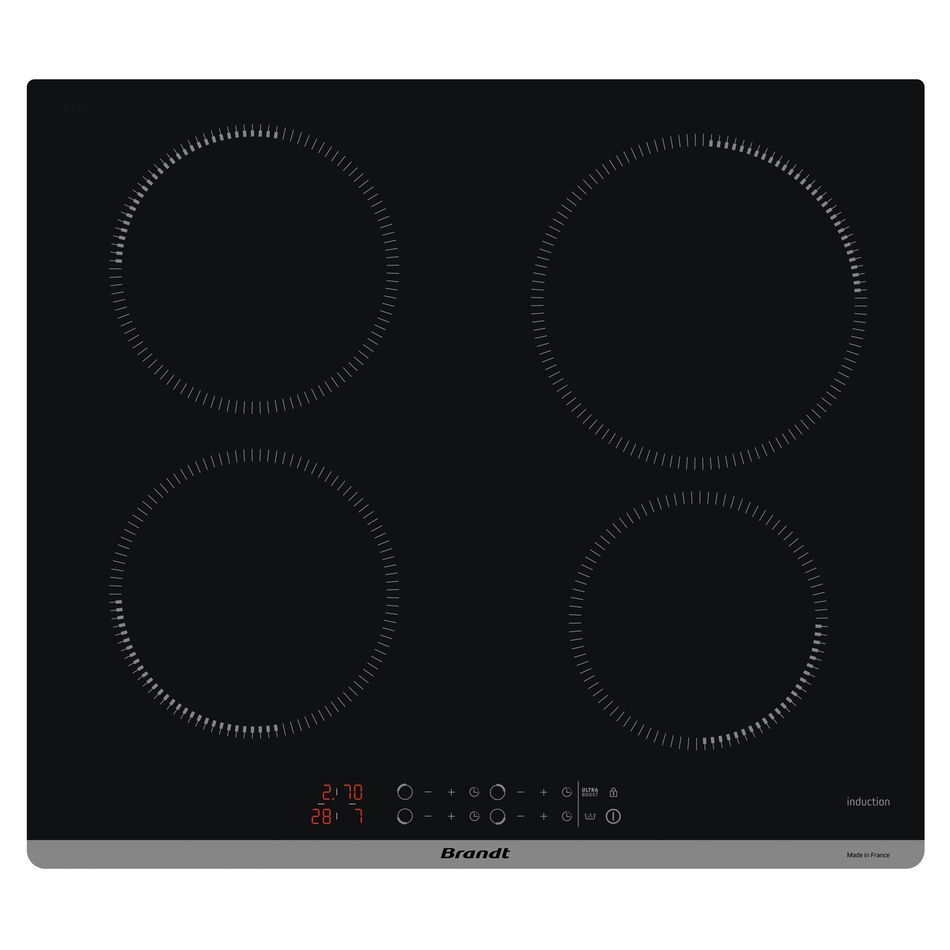 Варочная панель индукционная Brandt BPI1641UB, черный
