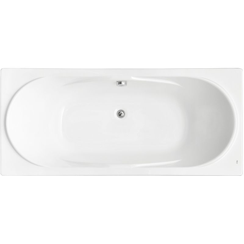Ванна акриловая Roca Madeira 248525000.KAR 180х80 см (с монтаж. комплектом 24F177000), белый