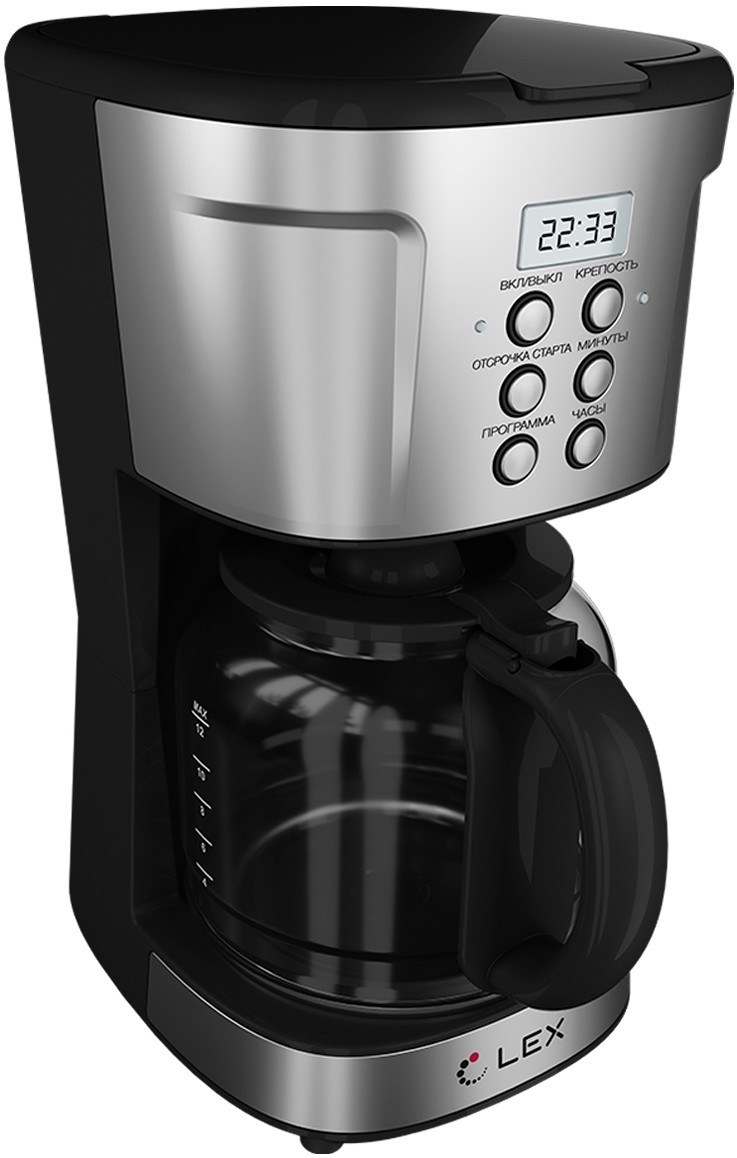 Кофеварка капельная Lex LX-3501-1
