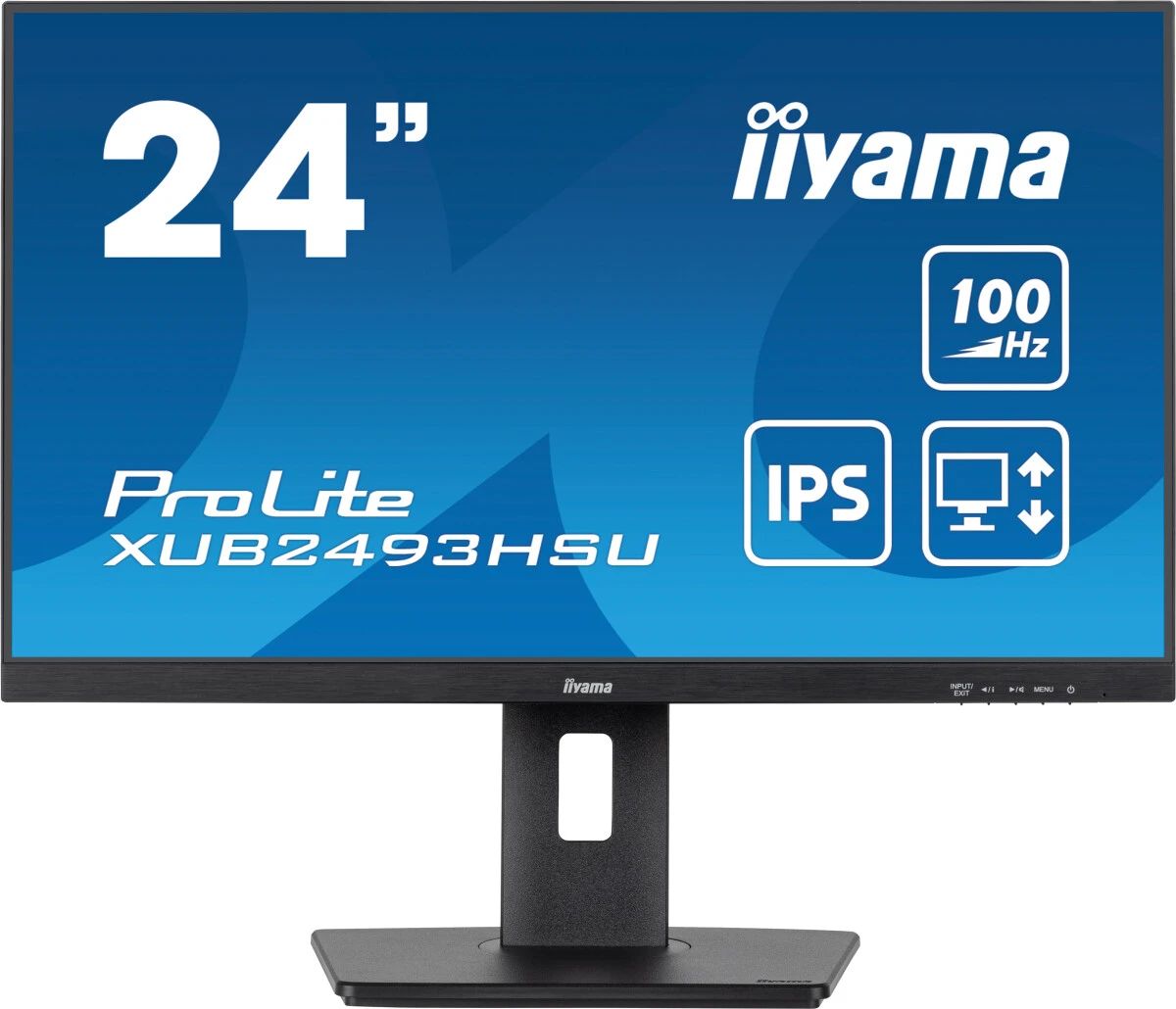 Монитор Iiyama ProLite XUB2493HSU-B7, черный