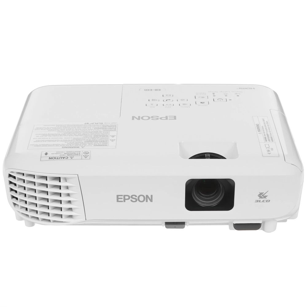Проектор Epson EB-E01 (V11H971040), белый