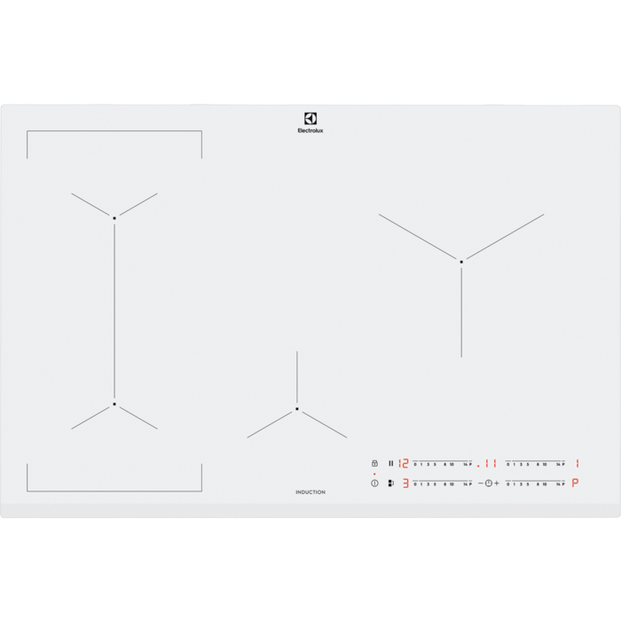 Варочная панель индукционная Electrolux EIV83443BW, белый