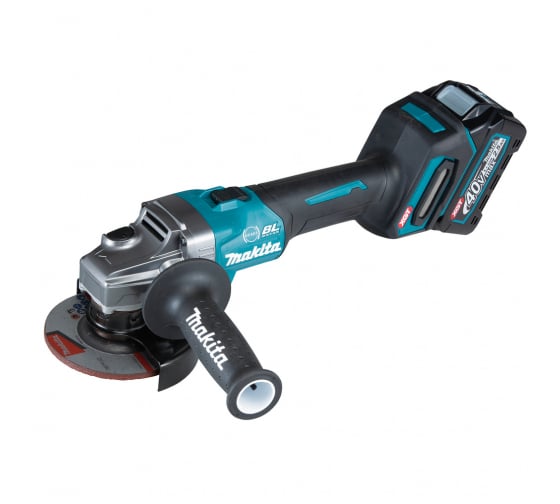 Угловая шлифмашина (болгарка) аккумуляторная Makita GA004GM201, 115 мм