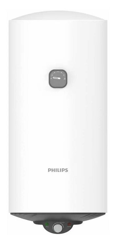 Водонагреватель накопительный электрический PHILIPS AWH1603/51(100DA) серии UltraHeat Round белый