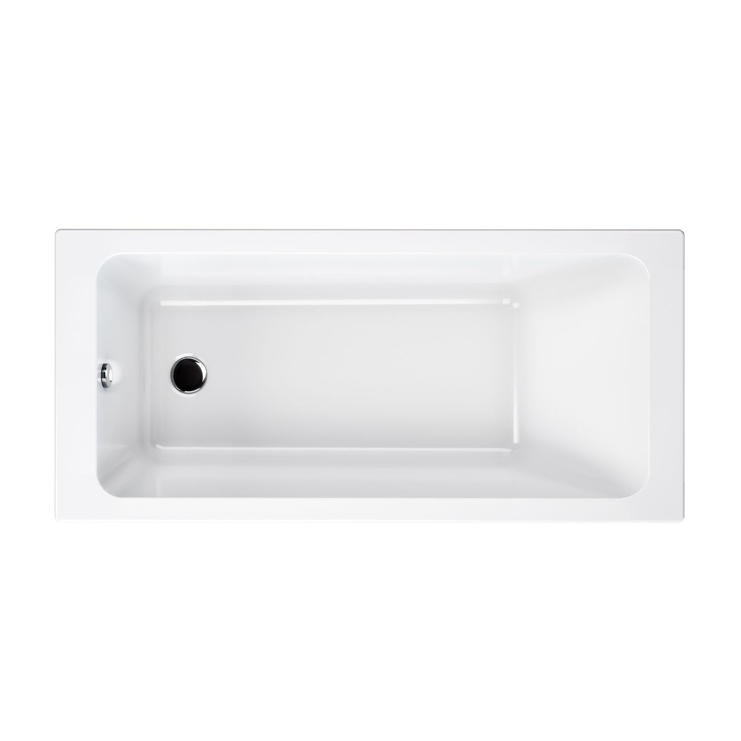 Ванна акриловая Roca Leon 248659000.KAR 150х70 см (с монтаж. комплектом 248661000), белый