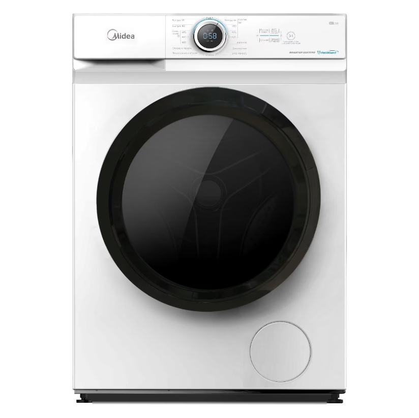Стиральная машина Midea MF100W70BS/W-RU, белый