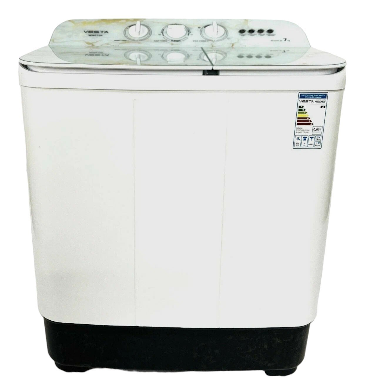 Стиральная машина VESTA WMG 70P Abstract 02, белый