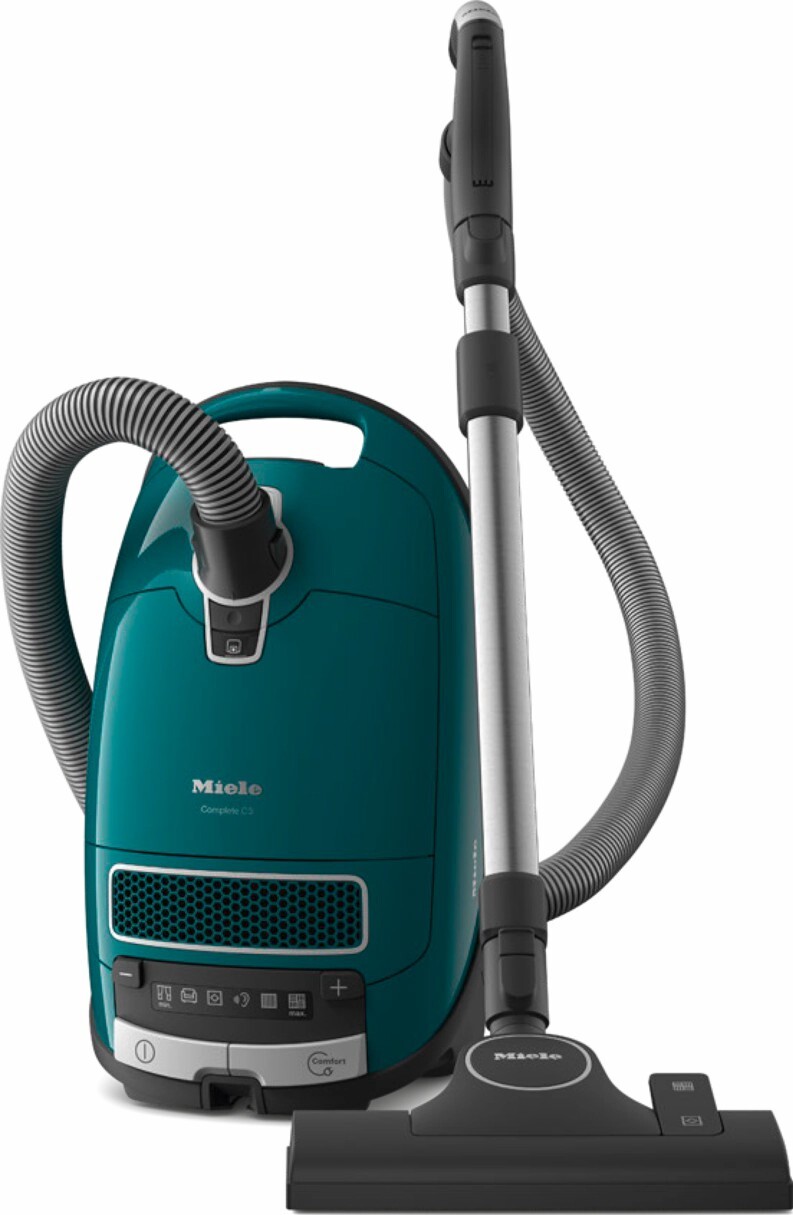 Пылесос Miele Complete C3 Petrol 125 Edition, зелено-синий