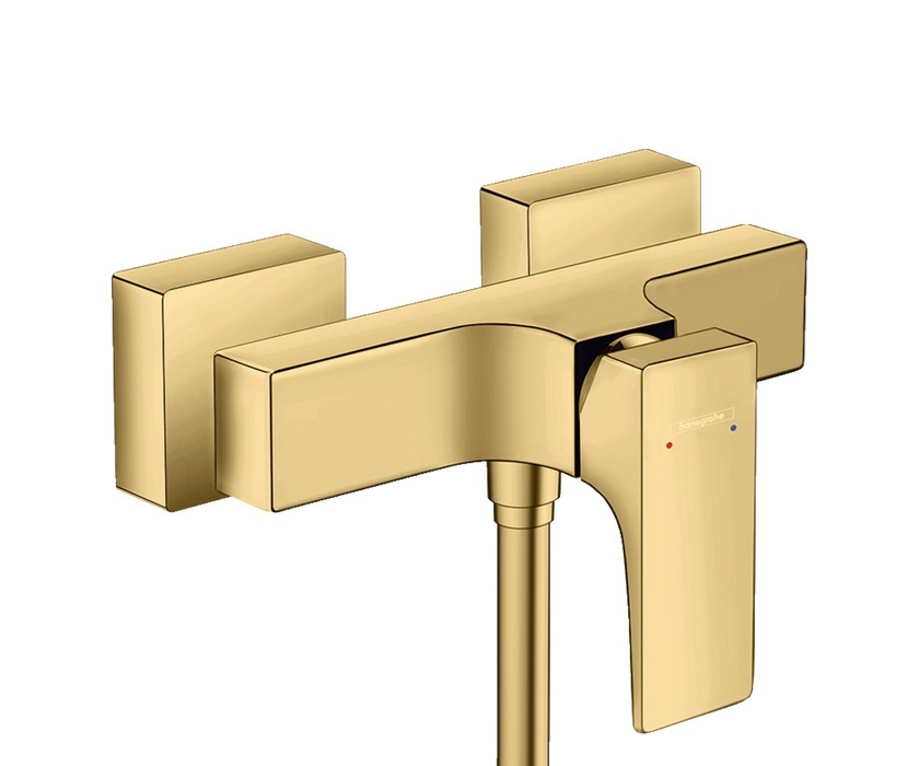 Смеситель для душа Hansgrohe Metropol 32560990, полированное золото