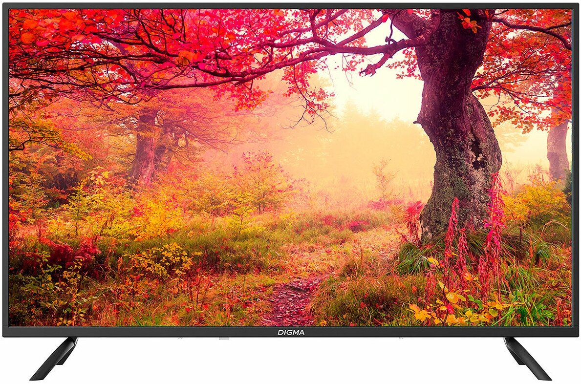 Телевизор Digma DM-LED43MBB21, черный