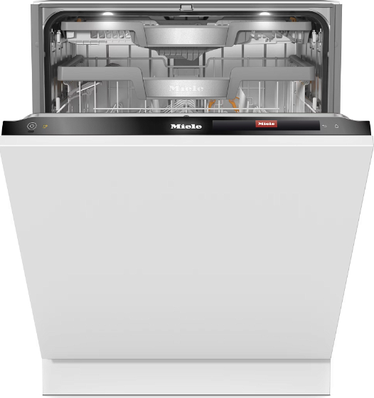 Посудомоечная машина встраиваемая Miele G 7980 SCVi AutoDos K2O Clean Steel/Obsidian Black