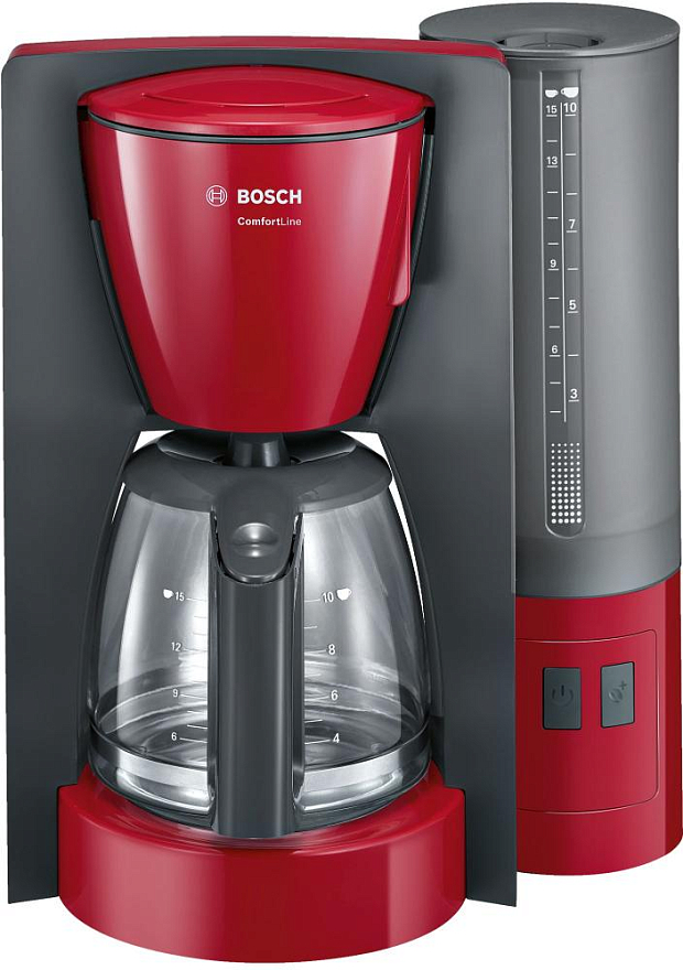 Кофеварка капельная Bosch TKA6A044, красный