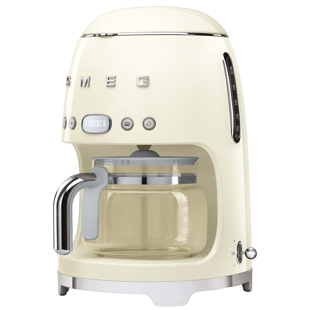 Кофеварка капельная Smeg DCF02CREU, кремовый