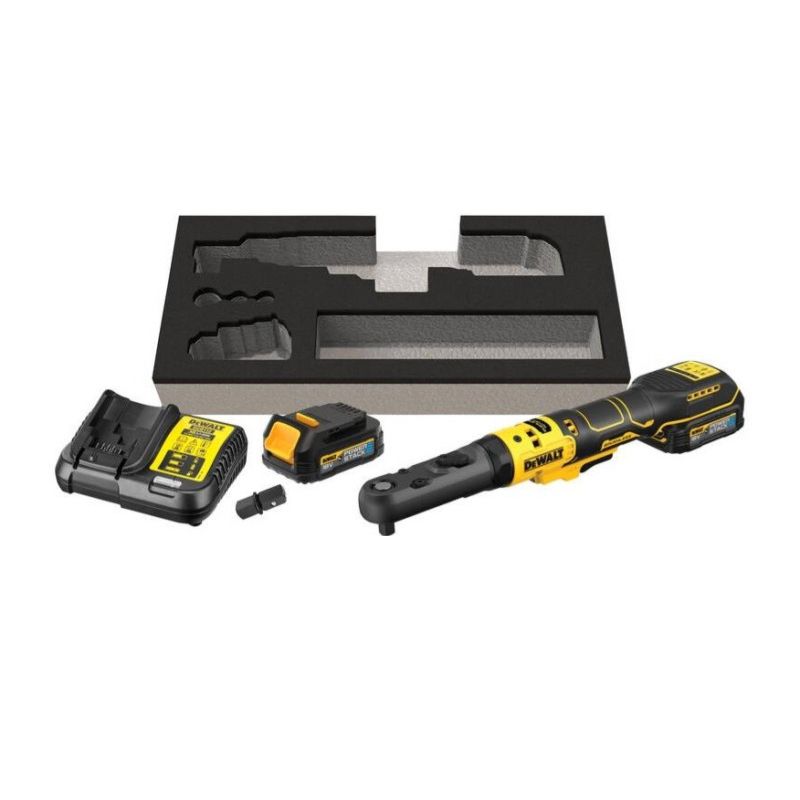 Гайковерт угловой с трещоткой DeWalt DCF510E2G-QW