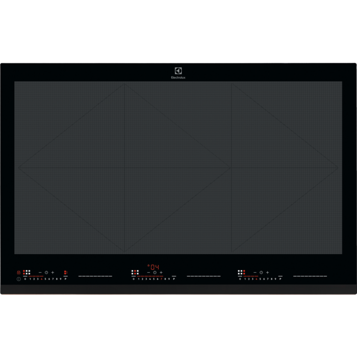 Варочная панель индукционная Electrolux EIV87675, черный