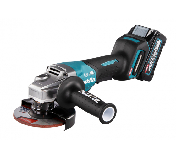 Угловая шлифмашина (болгарка) аккумуляторная Makita GA013GM201, 125 мм