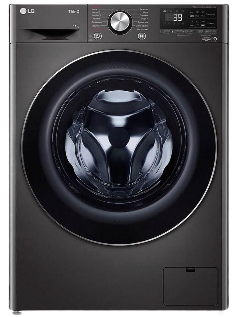Стиральная машина LG TW4V9EW9P, черная сталь