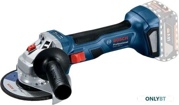 Угловая шлифмашина (болгарка) Bosch GWS 180-LI Professional 06019H9020 (без АКБ и ЗУ)