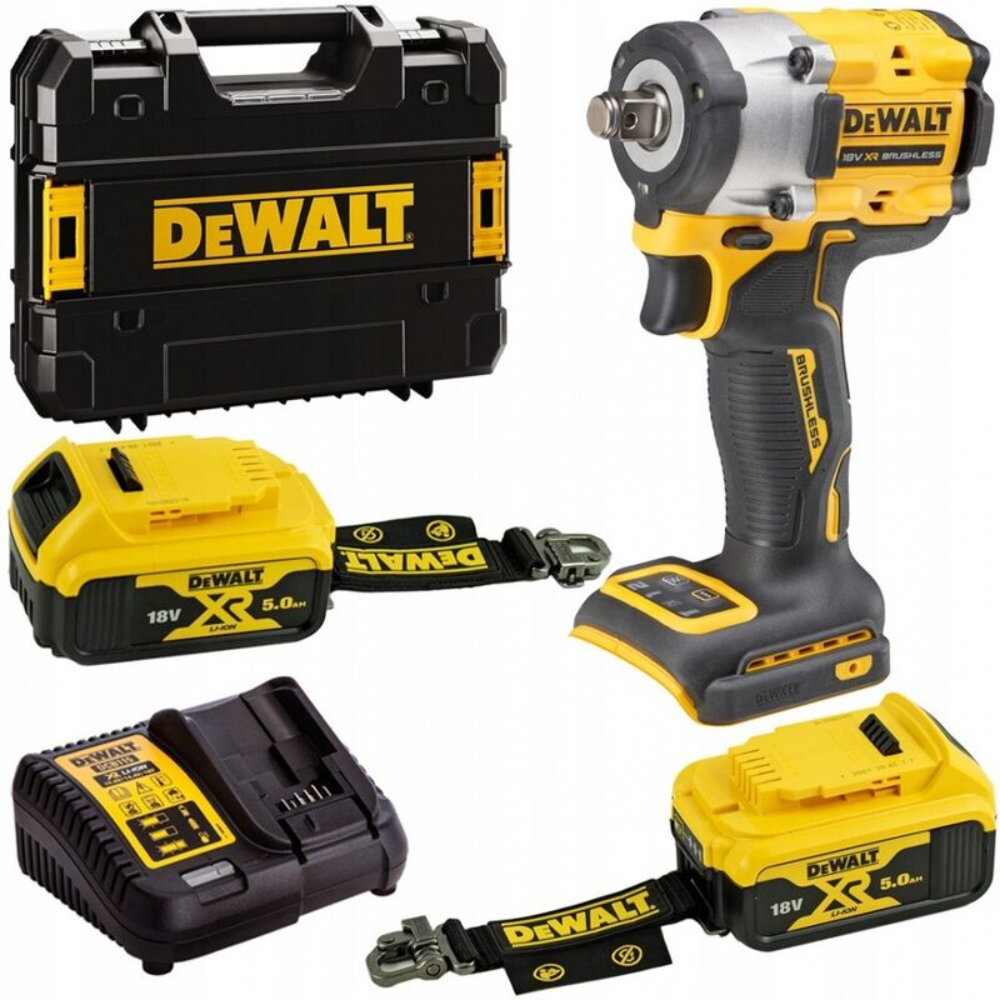 Гайковерт аккумуляторный DeWalt DCF921P2LRT-QW