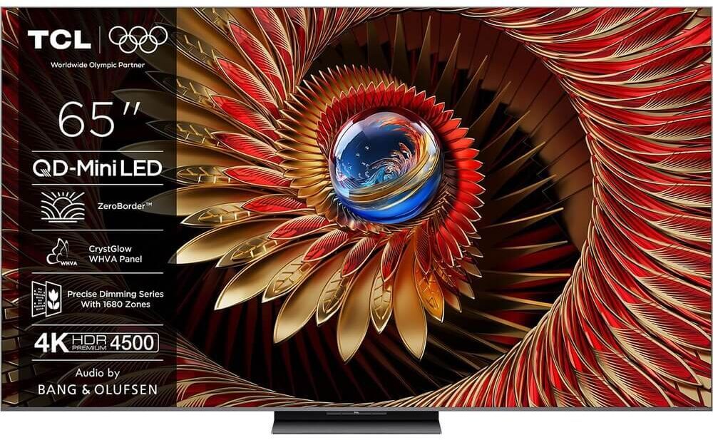 Телевизор TCL 65C8K, черный