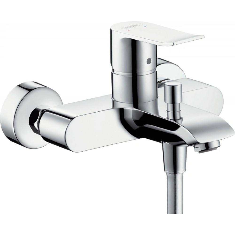 Смеситель для ванны и душа Hansgrohe Metris 31480000, хром