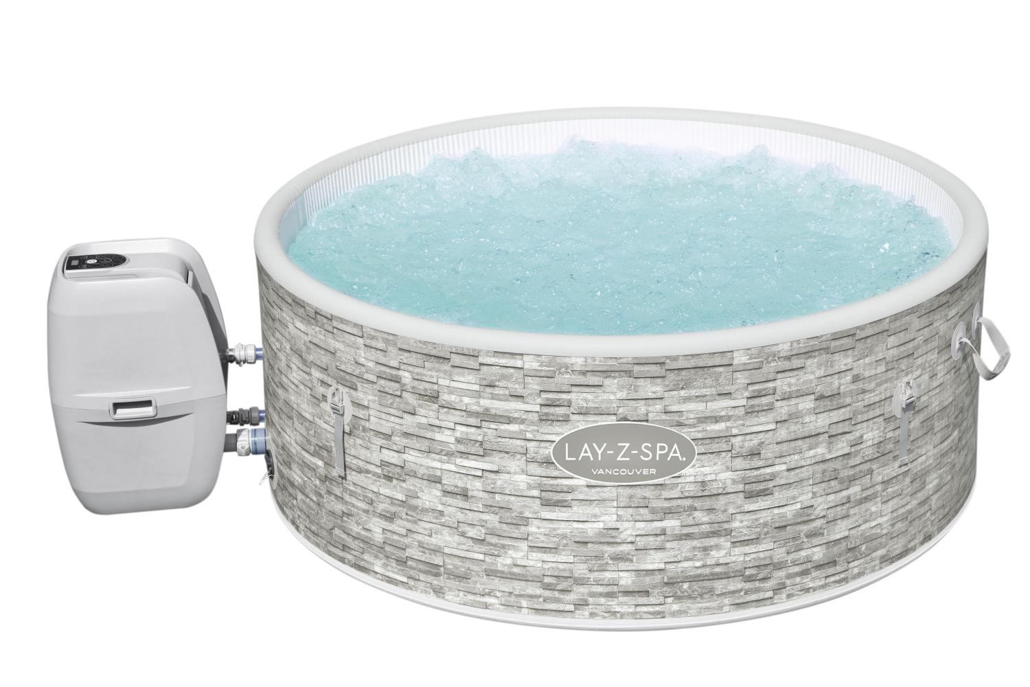 Бассейн СПА Bestway Vancouver AirJet Plus 60027 BW145/155х60см 804л, круглый, аэромассаж
