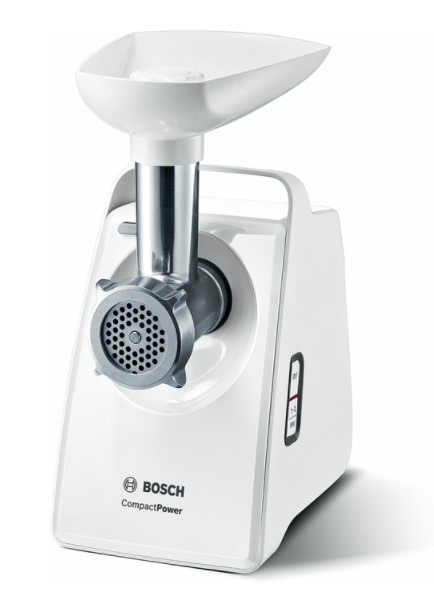 Мясорубка Bosch MFW 3X18 черный/белый