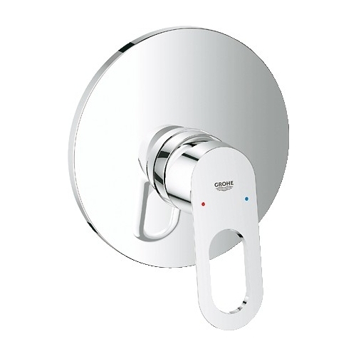 Однорычажный смеситель для душа Grohe BauLoop 29080000 + 33964