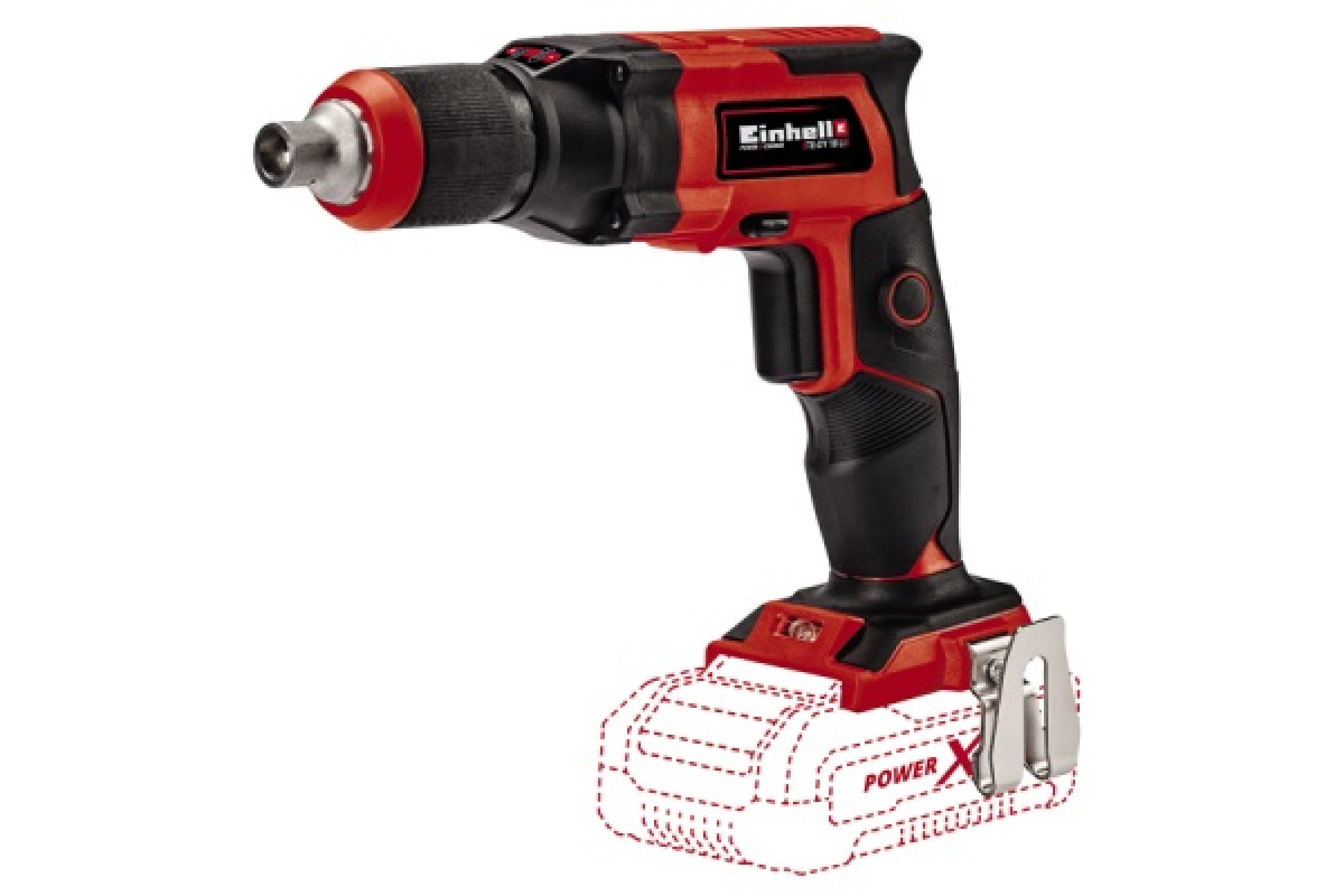 Шуруповерт аккумуляторный Einhell TE-DY 18 Li-Solo Li-Ion 18 В кейс (4259980), без аккумулятора