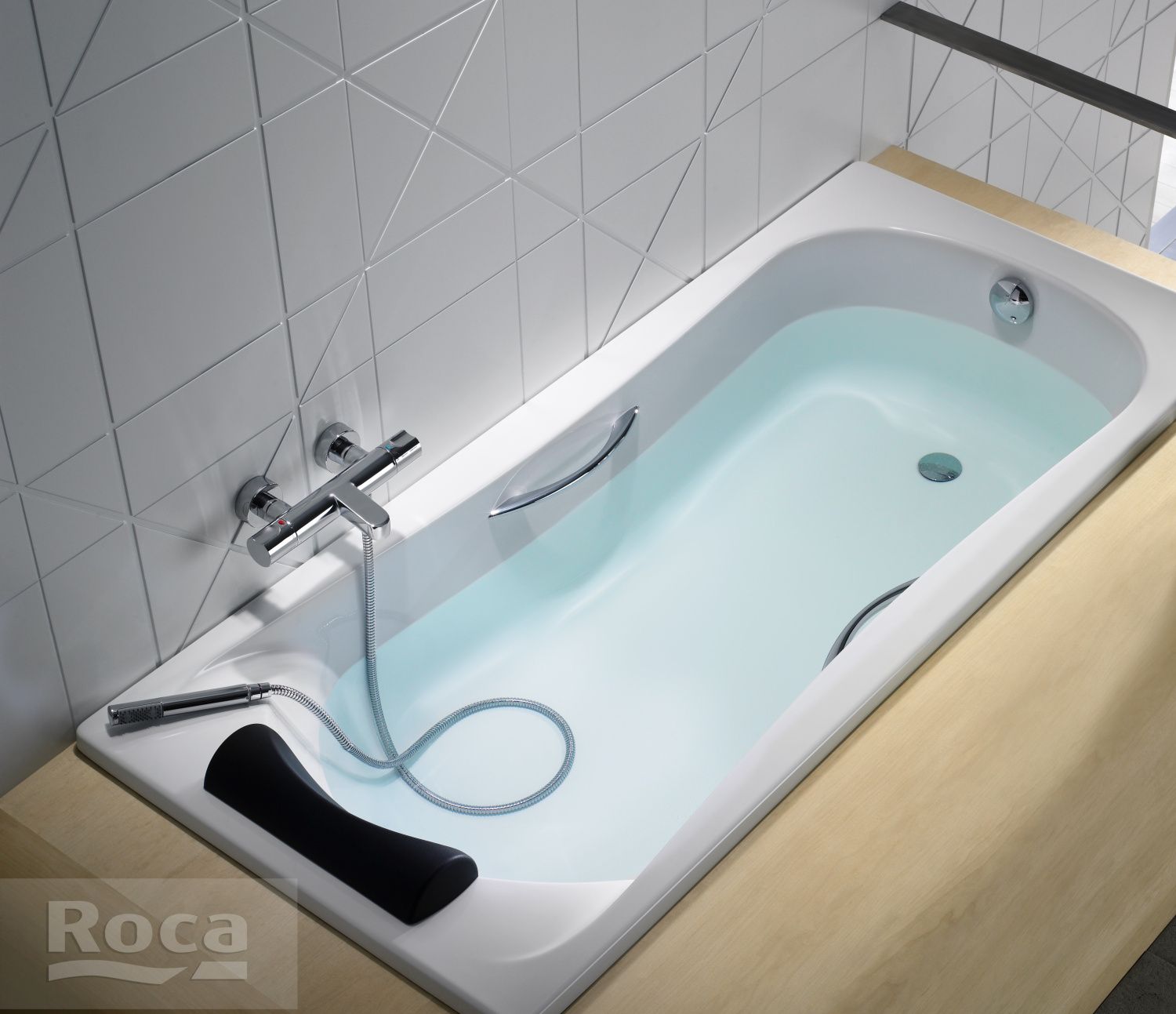 Ванна акриловая Roca Easy ZRU9307624.KAR 170x80 см (с монтаж. комплектом ZRU9307625), белый