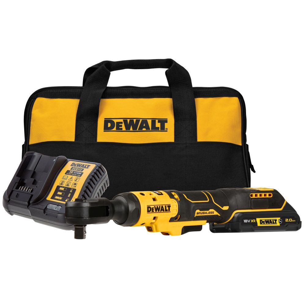 Гайковерт аккумуляторный угловой DeWALT DCF512D1-QW (сумка, с 1 АКБ и ЗУ)