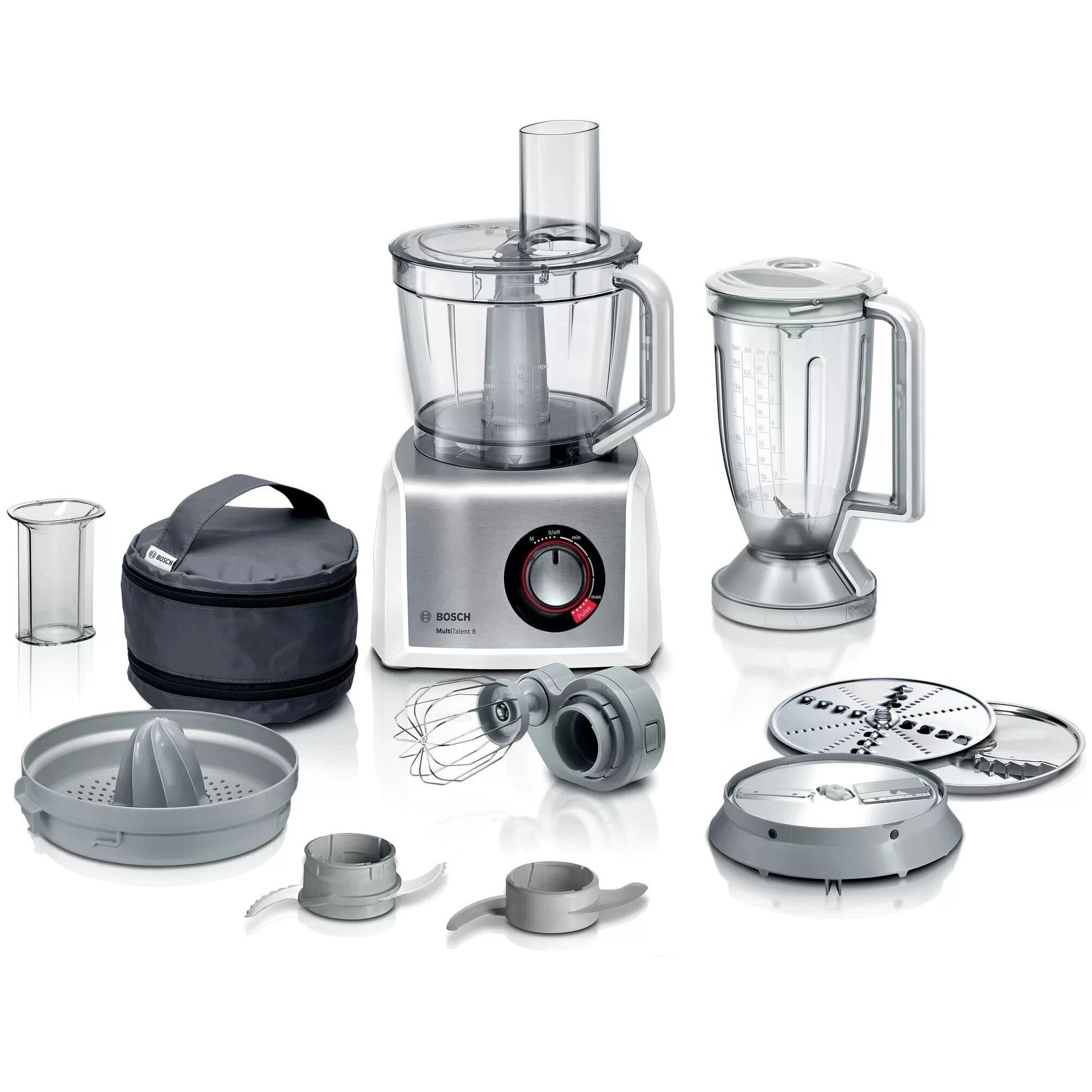 Кухонный комбайн Bosch MC812S844, белый