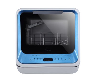 Посудомоечная машина компактная  Midea MCFD42900BLMINI-i голубой