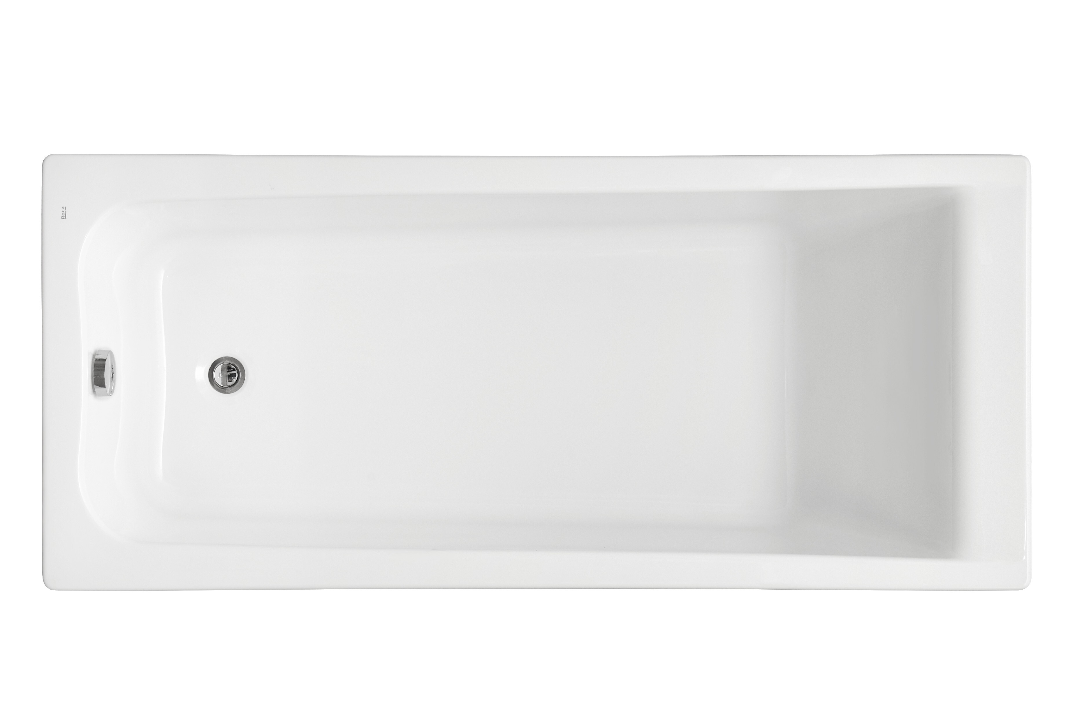 Ванна акриловая Roca Elba 248507000.KAR 170x75 см (с монтаж. комплектом 248513000), белый