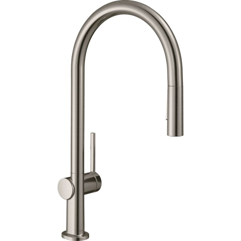 Смеситель для кухни Hansgrohe Talis M54 210 72801800 (с вытяжным душем), сталь